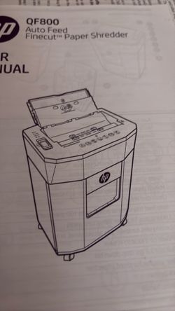 HP fine cut shredder QF8
