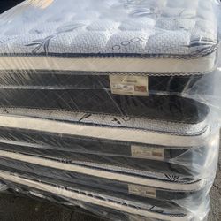 🛏Mattresses Pillow top for your comfort 🟩Same day delivery available🚛 🟠Queen sizes $199 🟡Full sizes $179 🟢Twin sizes $119 🔵Cal king $319 🟣E. K