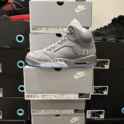 DS Air Jordan 5 Retro Wolf Grey 7.5