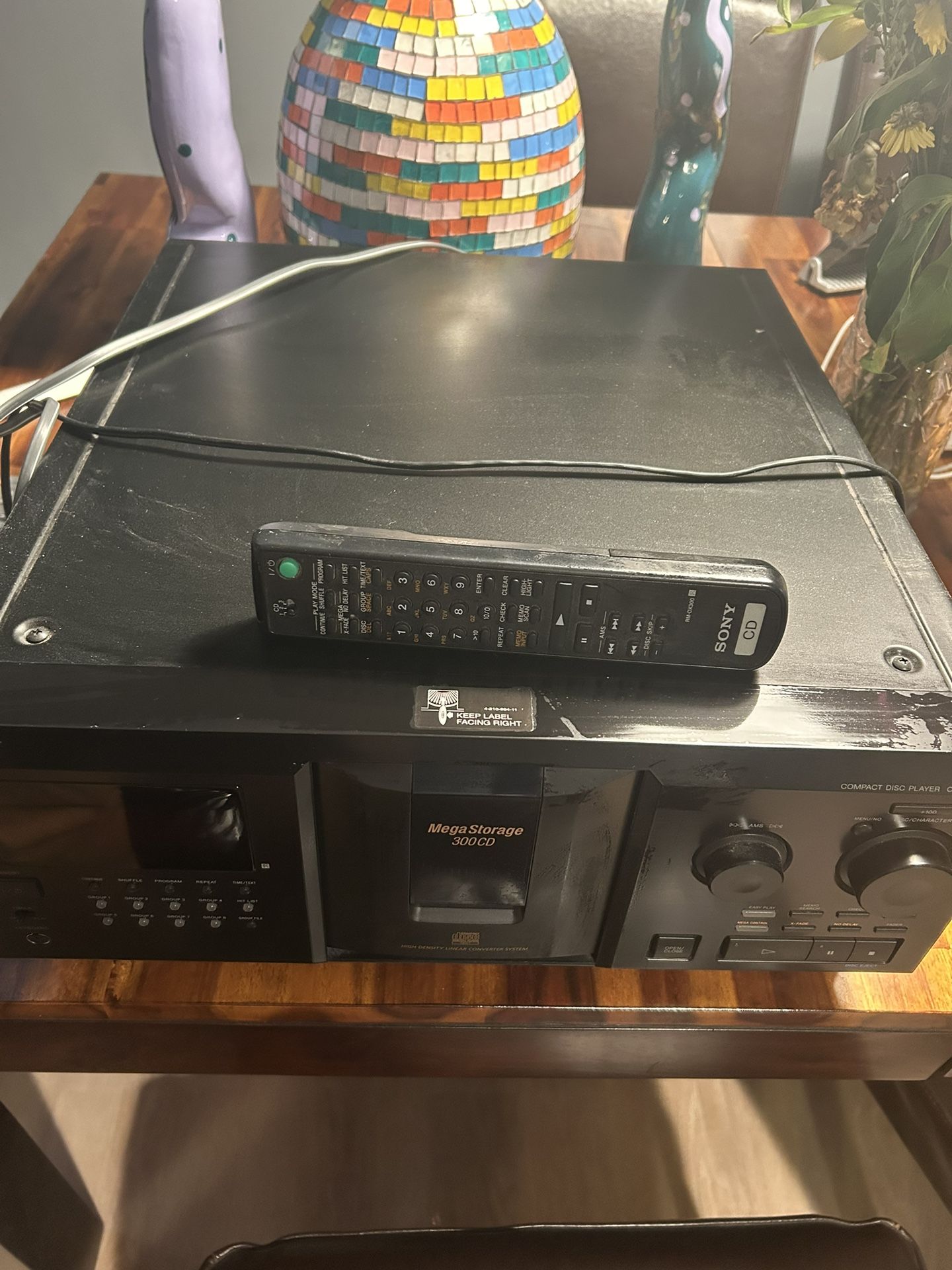SONY CD Player 300 CD Storage