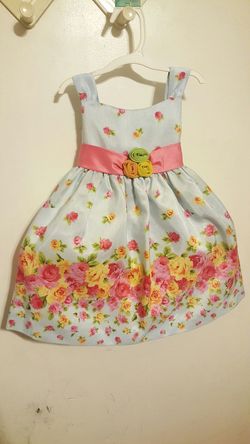Size 2t flowery dress
