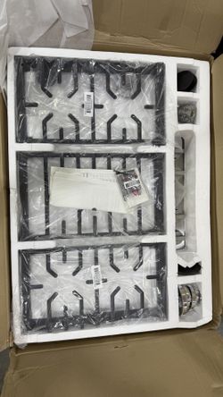 LG 30 in. Gas Cooktop in Stainless Steel with 5 Burners with EasyClean