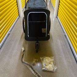 New Beberoad Pets R8 Luxury Foldable Pet Stroller 100 Pounds Bike Attachment Car Walks Outdoors