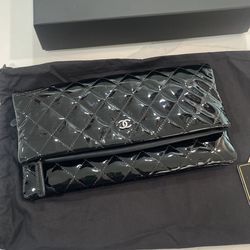 Patent Leather Chanel Clutch