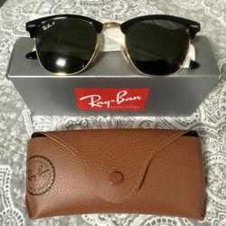 Brand New, Never Worn Ray Ban Clubmasters 