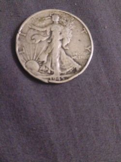 Walking Liberty 90 % Silver Half Dollar Coin. I have years 1920s to 1949