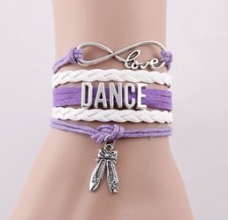 Dance infinity bracelet
