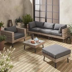 Outdoor Patio Sofa Set 