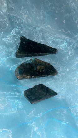 Rainbow flag labradorite crystal slabs