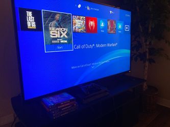 Ps4 with 5 games