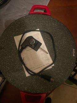 Electric round skillet