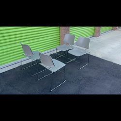 Heavy duty Chair stainless legs, plastic seat 18" L X 18" W X 31" H - Seat height 17" $10 EACH