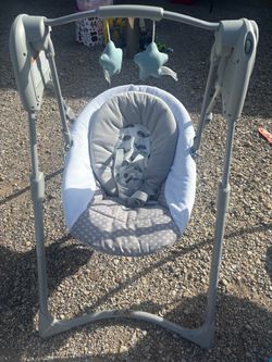 Baby Swing with Mobile Toys