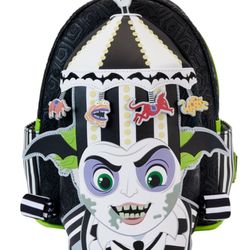 Loungefly Beetlejuice Carousel Mini Backpack
