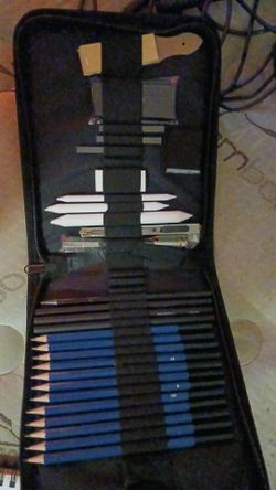 Art Supplies + Drawing Pad