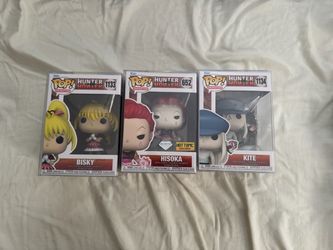 Hunter x Hunter Funko Pop Set of 3 (Bisky, Hisoka, & Kite)