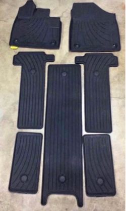 The original All weather floor liners for Toyota Sienna 2021/2026, 7 seats