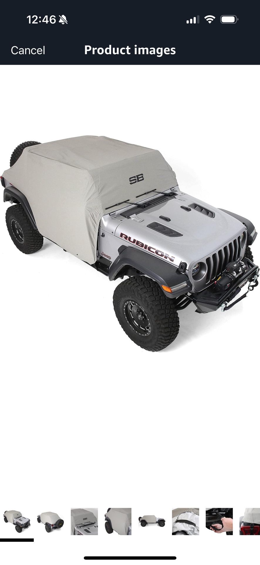 Jeep Cover - Smittybilt JL Cab Cover Gray