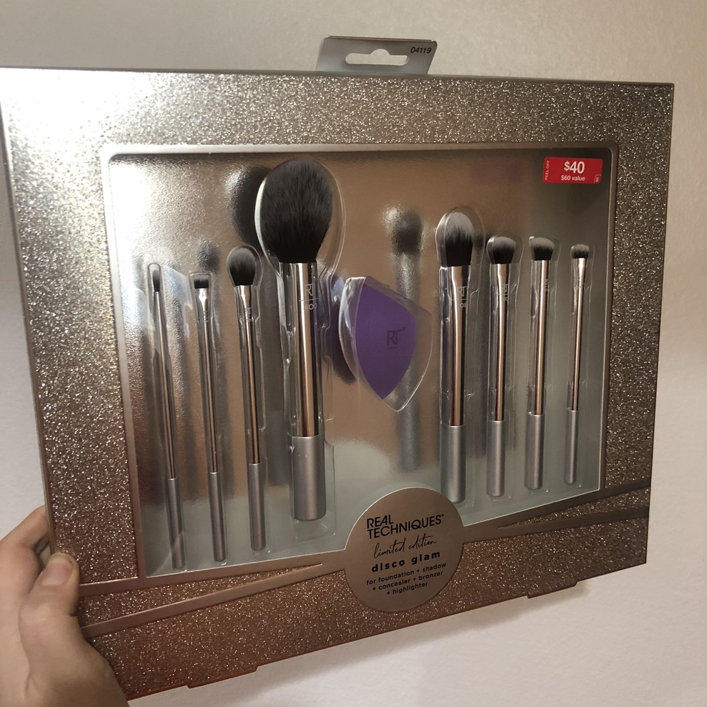 NEW Real Techniques Disco Glam Brush Set
