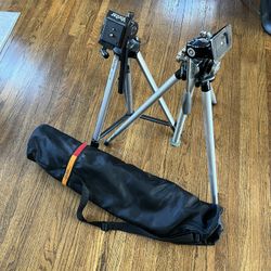 Camera Tripods & Carrying Case