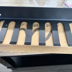 Exercise wall mount rack to hold equipment - new in box