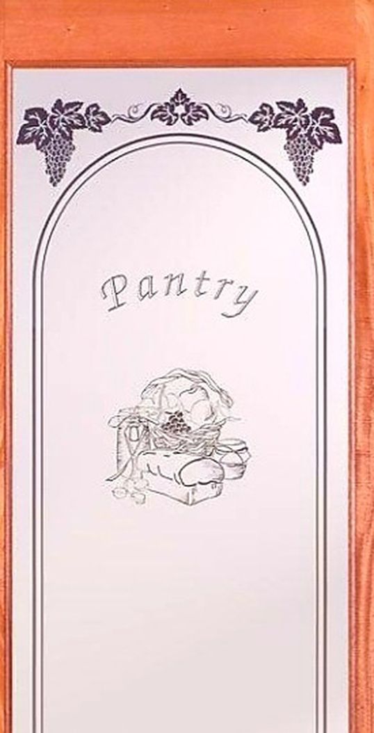 30X80 Pantry Cherry Wood Door