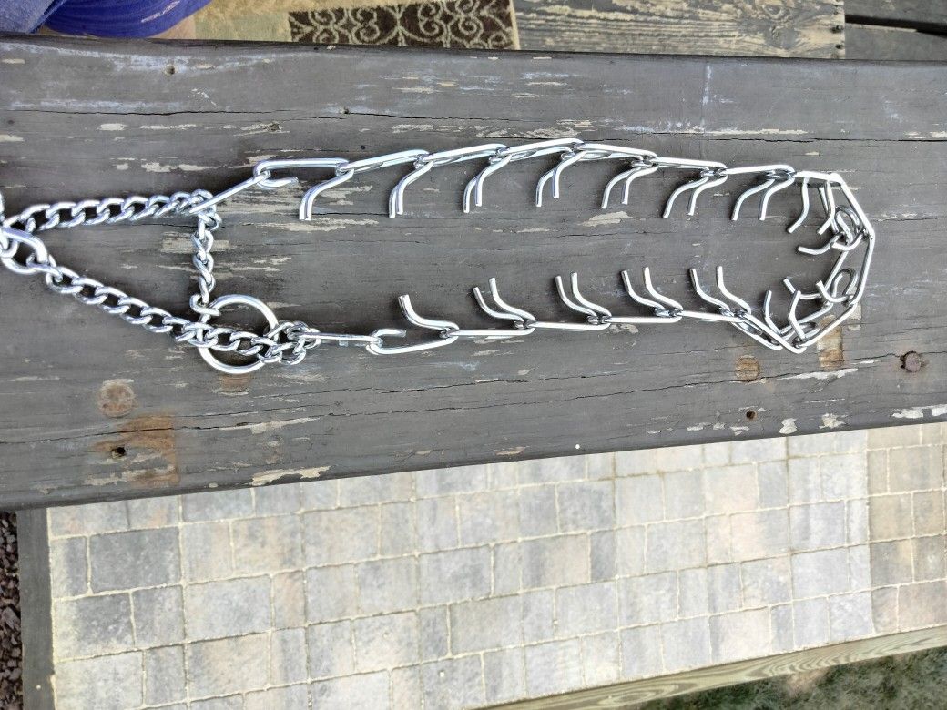 Dog Choker Metal Collars