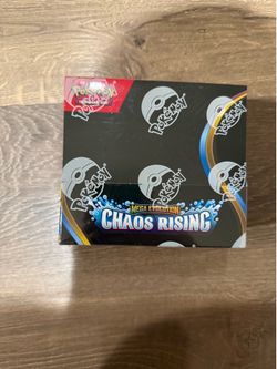 Chaos rising booster box pokemon sealed