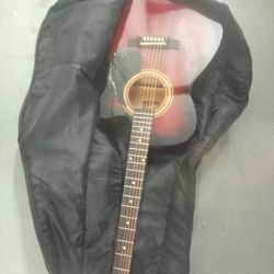 Sale!!!  RA-090 Concert Cutaway Acoustic-Electric Guitar - Red