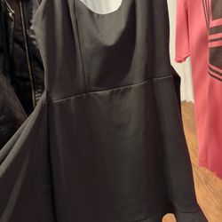 XS Girl’s Black Mini Dress