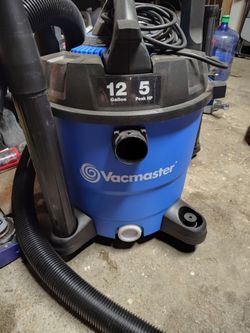 Vacmaster 12 Gallon 5 Peak HP Wet/Dry Vac