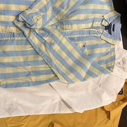 3 boys' dress shirts, size 8/10