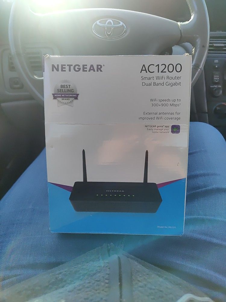 Netgear AC 1200 Smart Wifi Router Dual Band