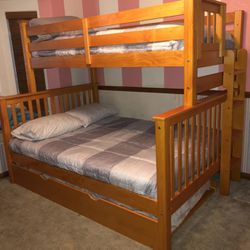 Bunk Bed Twin Over Full With Trundle 