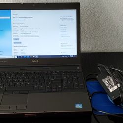 Heavy Duty Gaming Graphic Dell Laptop Workstation, i7..@..8×2.2GHz, 32GB RAM, 1000GB SSD, 2GB GPU, 5G-WiFi, BT4.0, DVD-RW, Win10Pro, OfficePro, CS6