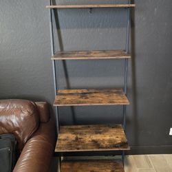 Rustic Brown Shelves