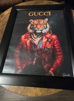 Tiger GG Framed