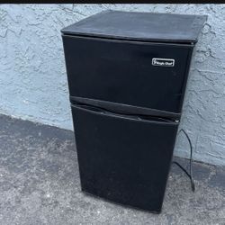2 Door Mini Refrigerator Fridge + Freezer