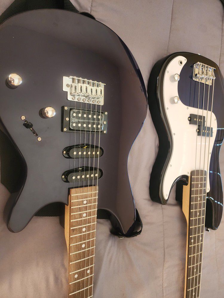 Electric Guitar & Bass Guitar