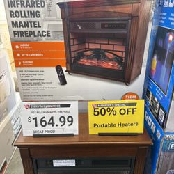 50% Off Portable Heaters