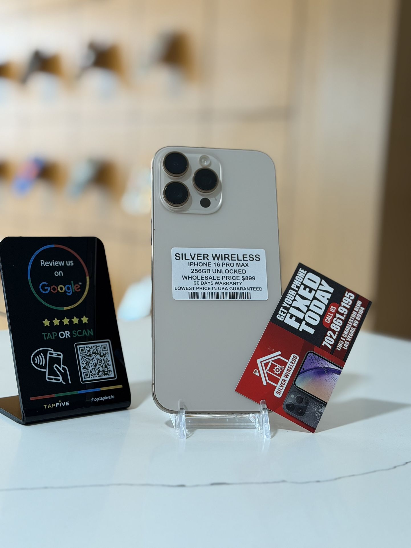 IPHONE 16 PRO MAX 256GB UNLOCKED