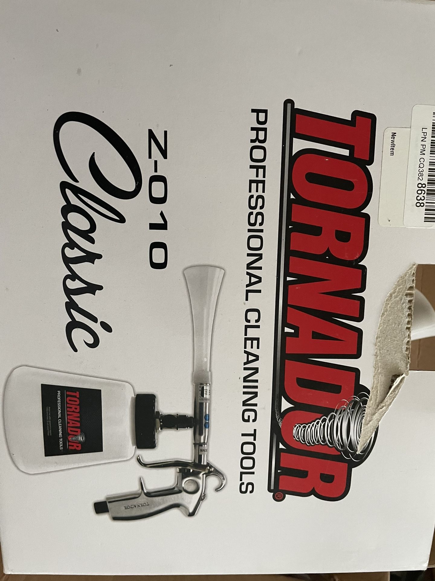 Tornador Z-010 Classic Car Cleaning Tool | Cyclonic Air Action for Interior &...