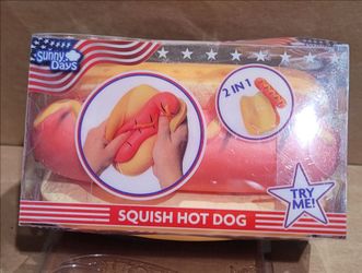 Sunny Days Squish Hot Dog Fidget Toys