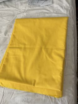 8 yds x 60” width Yellow Fabric soft linen for multi uses sewing