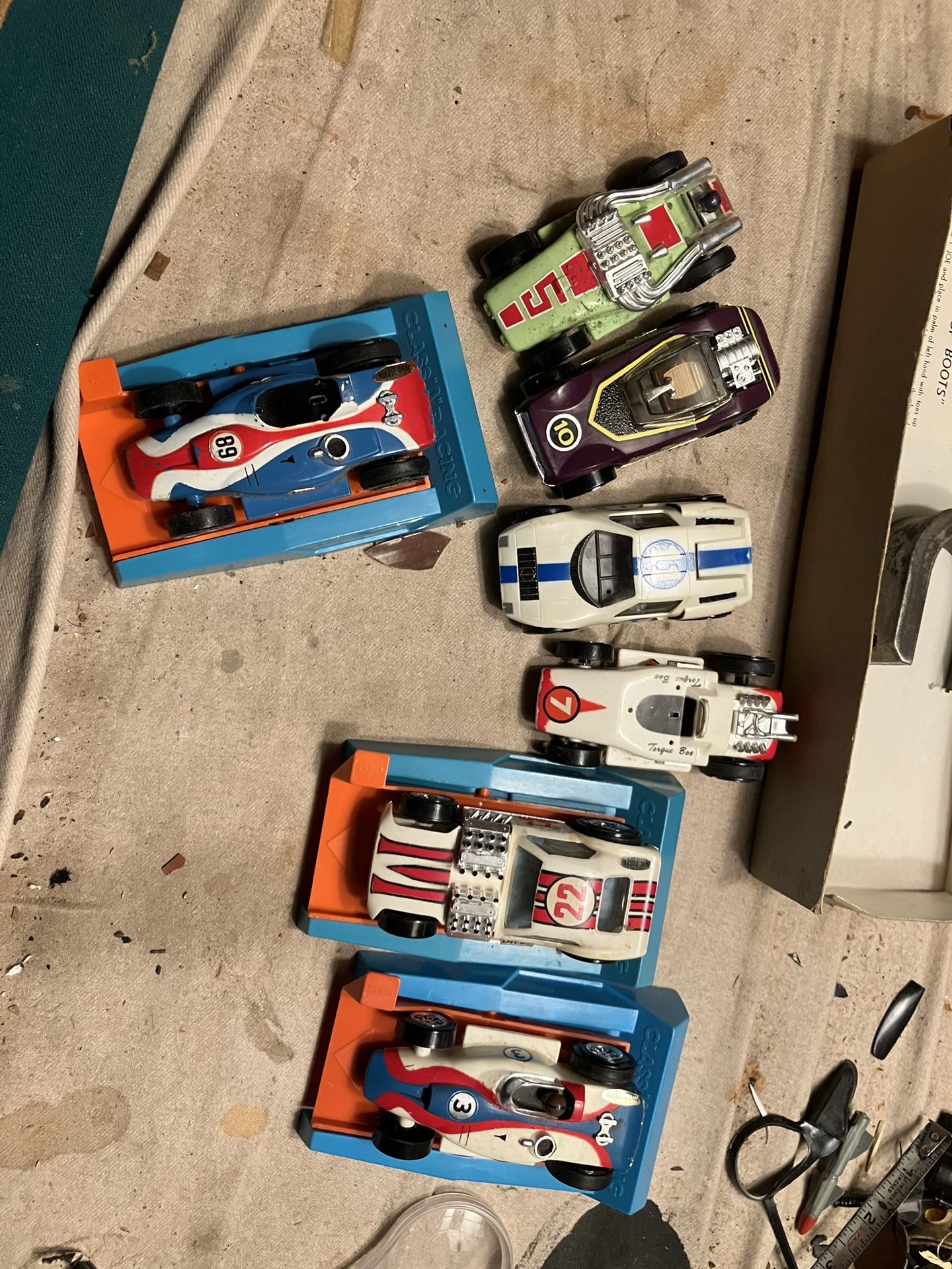 Slot Car ? racing ideal Toy Race Lot