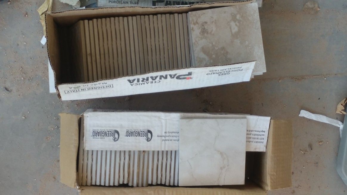 Porcelain beige 20+ Sq Ft (40 Linear Feet) Swimline Pool Tile 6x6 Inches