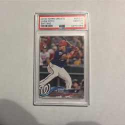 2018 Topps Update - Juan Soto Batting PSA 10