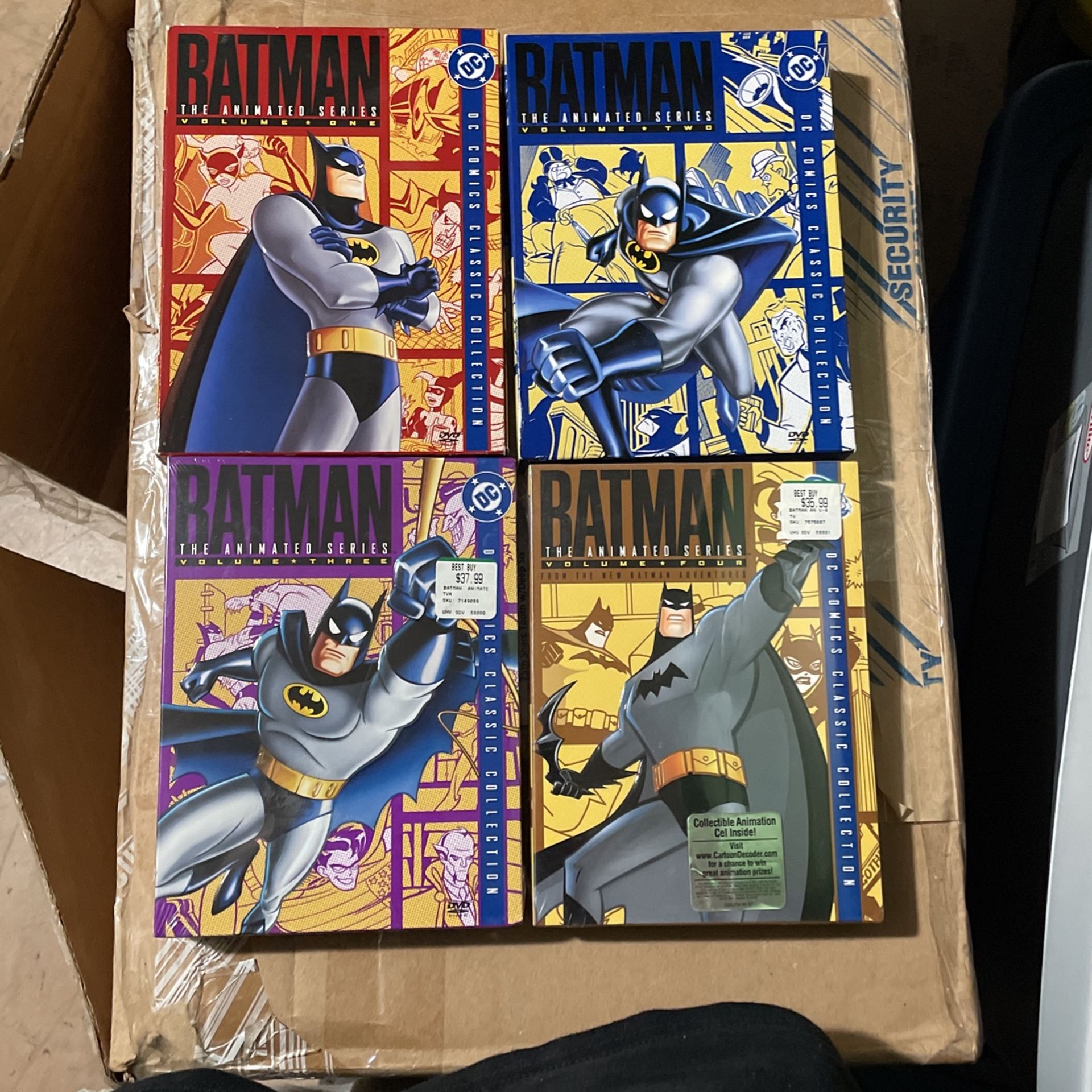 Dc Multiverse Batman Animated DVD 1-4