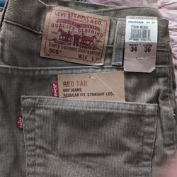 505 Jeans 34x36 Brand New
