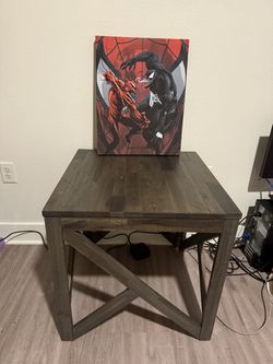 Wooden side table from RC Willey